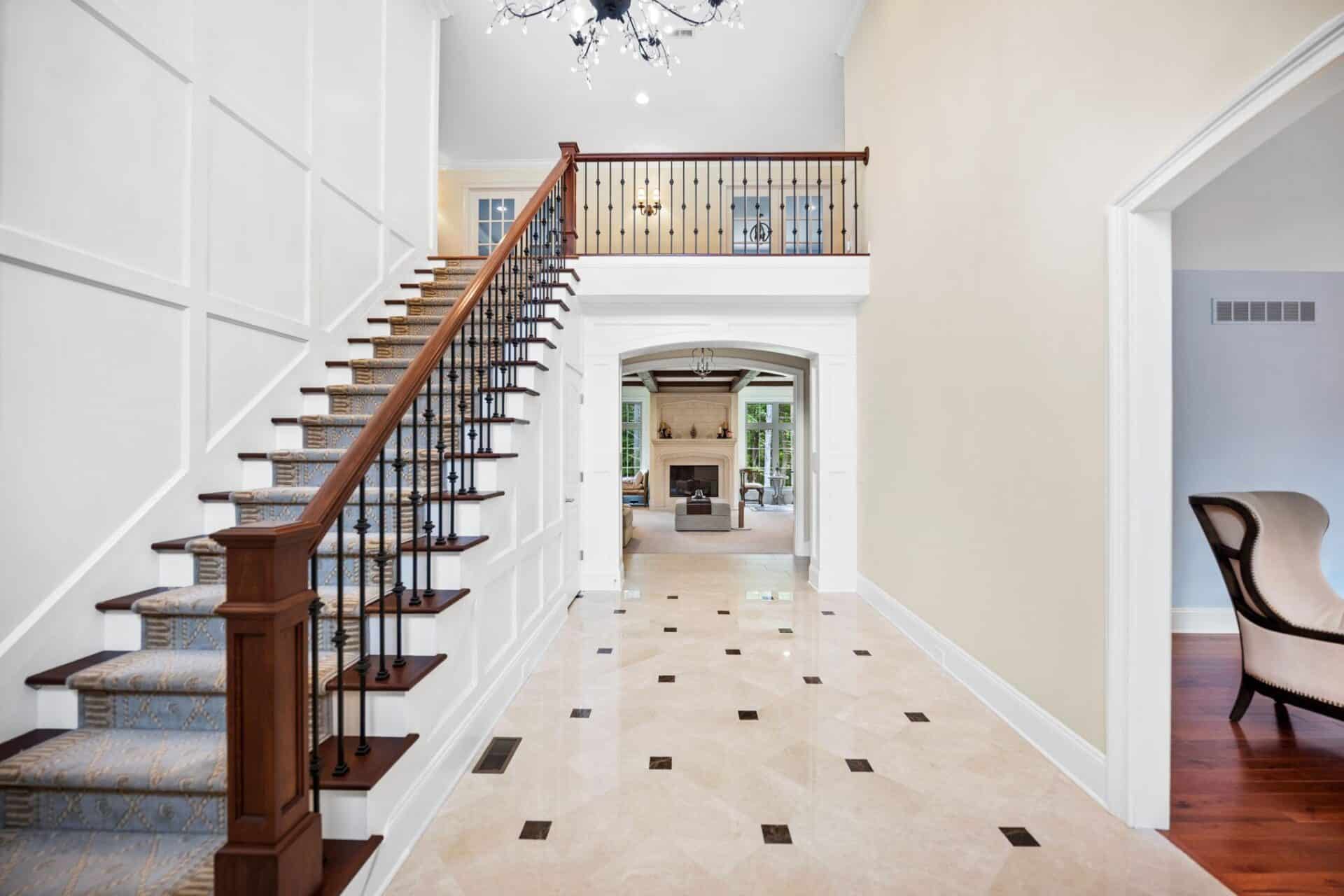 Interior entrance in Moreland hills Ohio